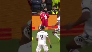 Casemiro is TOO GOOD the Referee need to sent him off #shorts #manchesterunited
