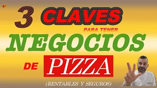 Como tener un NEGOCIO DE PIZZA RENTABLE y SIN PÉRDIDAS de tiempo y dinero.