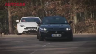 Aston Martin V8 Vantage vs Jaguar XKR-S - autocar.co.uk