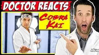 ER Doctor REACTS to Brutal Cobra Kai Fight Injuries