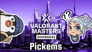 🥇KDO VYHRAJE VCT MASTERS SHANGHAI🥇 A JAK SE BUDOU VYVÍJET OSTATNÍ ZÁPASY?🔥🔥VCT MASTERS PICKEMS🔥🔥