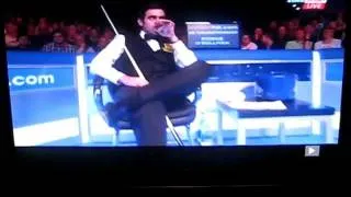 Ronnie O' Sullivan, a funny man (UK Championship 2011/12/06)