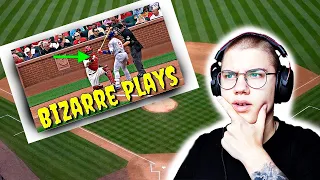 WHAT!! Finnish Guy Reacts To MLB Bizarre Plays