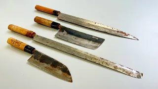 Why Buy $1000 of Vintage Japanese Knives for Restoration?