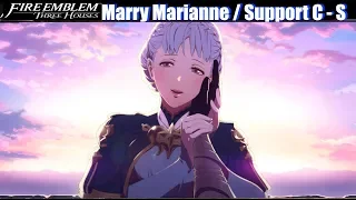 FE3H Marriage / Romance Marianne (C - S Support Conversations) - Fire Emblem Three Houses