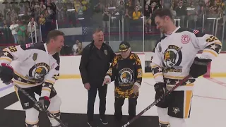 Former Penguins player hosts charity hockey game to raise awareness for mental illness