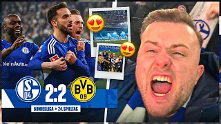 JAAAAAA 😍💙 Schalke vs Dortmund DERBY STADION VLOG 🏟️