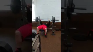 John Johnson at 59 years old Bench 250-255 for 10 reps!!!!