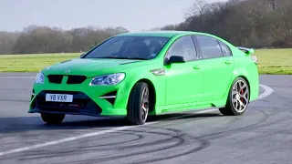 Vauxhall VXR8 GTS-R | Chris Harris Lap | Extra Gear| Top Gear