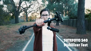 Sutefoto S40 Stabilizer vs Handheld