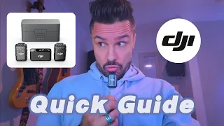 DJI MIC 2: Quick User/Setup Guide