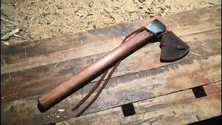 My 1 dollar Tomahawk / Forging a claw hammer into an axe