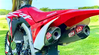 2017 Honda CRF450R Yoshimura RS-9 Exhaust