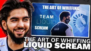 I REACT TO THE ART OF WHIFFING : SCREAM (this is so funny)