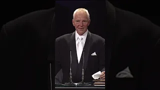 Bobby Heenan fooling the fans during WWE HOF Ceremony on April 01, 2006