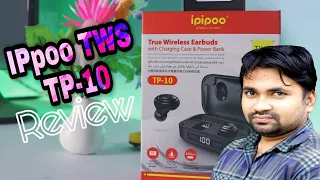Ipipoo TP-10 Wireless Earbuds With Power Bank Bangla Full Review l In Tech BD