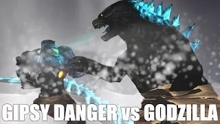Godzilla vs Gipsy Danger: The Movie: The Prequel 2