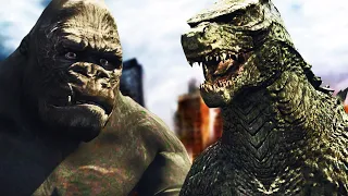 GTA V PC - Godzilla vs. Kong A LUTA BUGADA (MODS)