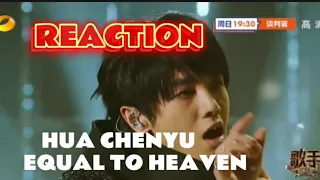 Hua Chenyu齐天 "Equal to Heaven" REACTION #huachenyureaction #huachenyu #singing