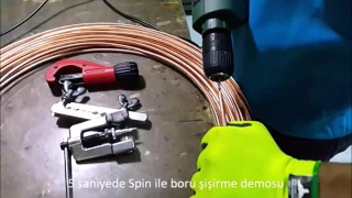 Havşa açma ve boru şişirme - Örneklendirme