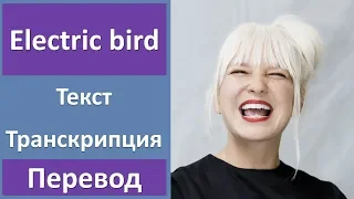 Sia - Electric bird - текст, перевод, транскрипция