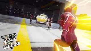 The Flash Stops The Titan! Injustice 2 Flash (GTA 5 Ultimate Flash Mod)