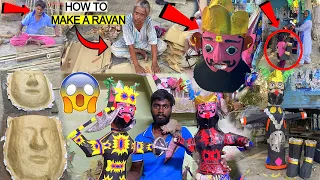 How Rawan Is Made | Biggest Ravan Market Amritsar | Cheapest Rawan For Dussehra | Singh Sixteen