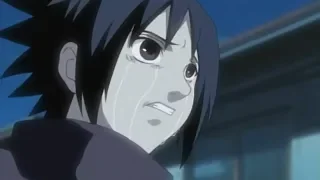 Itachi speaks to Sasuke after killing their clan