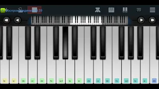 🆗📌 Если б гармошка умела📌 из,, Солдат Иван Бровкин"📌🆗 Perfect Piano tutorial на пианино одним пальц