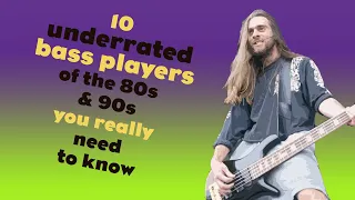 10 underrated rock bass players of the 80s and 90s you really need to know