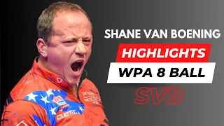 Shane Van Boening vs Sanjin Pehlivanović | World 8 Ball Championship | Final | Highlights