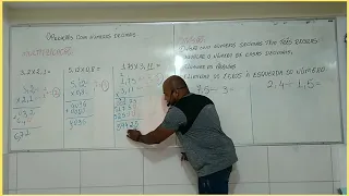 Aula 05 - Multiplicação e divisão com números decimais