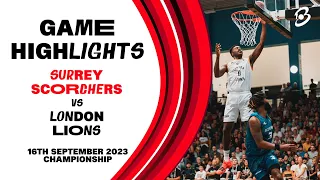 Surrey Scorchers vs. London Lions - Game Highlights