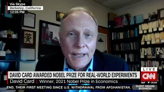 Nobel Prize in Economics winner John Card talks research