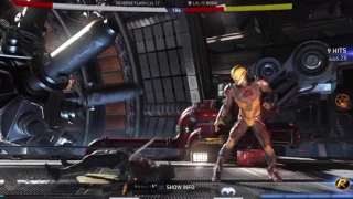 Me (Reverse Flash/Black Adam) vs LowTierGod (Robin/Deadshot) Injustice 2 Online Matches