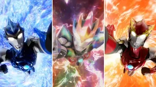 Ultraman R/B All Transformation And Forms (Rosso/Blu - Gruebe)