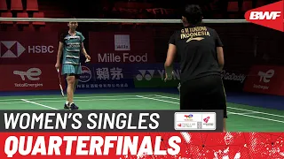 BWF Uber Cup | Gregoria Mariska Tunjung (INA) vs Pornpawee Chochuwong (THA) | QF