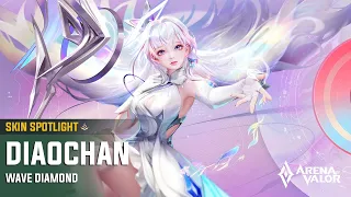 Skin Spotlight | WaVe: Diamond Diaochan | Arena of Valor - TiMi