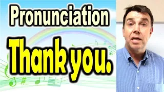 How to Pronounce "Thank you" [ ForB English Lesson ]