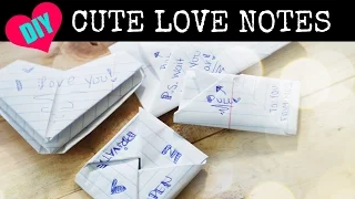 How to FOLD Cute Notes for Your BFF