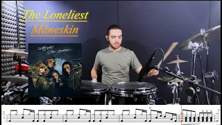 Måneskin - THE LONELIEST - Drum Cover by Battista Molin