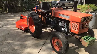 Kubota L225 overview and walk around