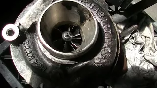 2007 Diesel Captiva Turbo removal.