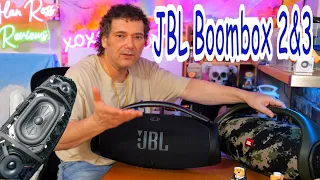 JBL Boombox 3 review vs JBL Boombox 2 a subwoofer and a 3 way equals heaven? 💋