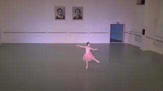 Наташа Макарова.  Л.  Минкус.  Танец с веером.  Хор.  О.  Абрамовой