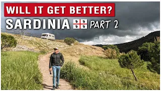 Are We TOO SOON for SPRING?  SARDINIA CAMPER TRIP 2024