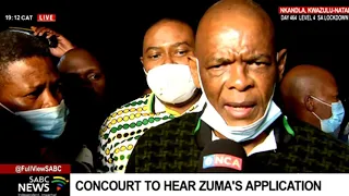Jacob Zuma I Ace Magashule, Edward Zuma speak to journalists