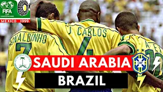 Brazil vs Saudi Arabia 8-2 All Goals & Highlights ( 1999 FIFA Confederations Cup )