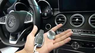 New Mercedes Benz - Cool Features Tips and Tricks Key Fob C Class