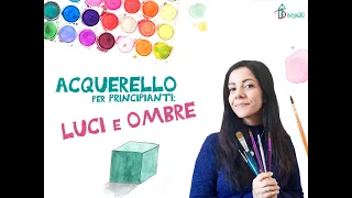 Luci e ombre in acquerello, usando le velature: lezione per principianti!